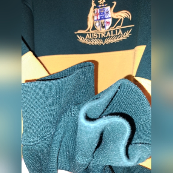 Vintage Australia embroidered collared / quarter zip - Picture 7 of 15